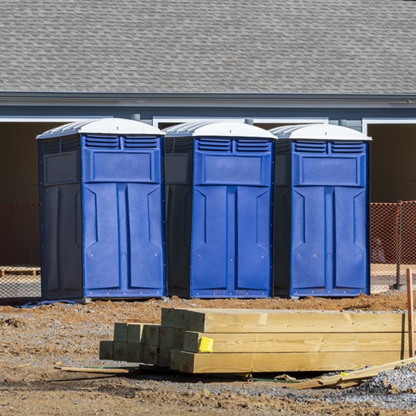 what is the maximum capacity for a single portable toilet in Scott